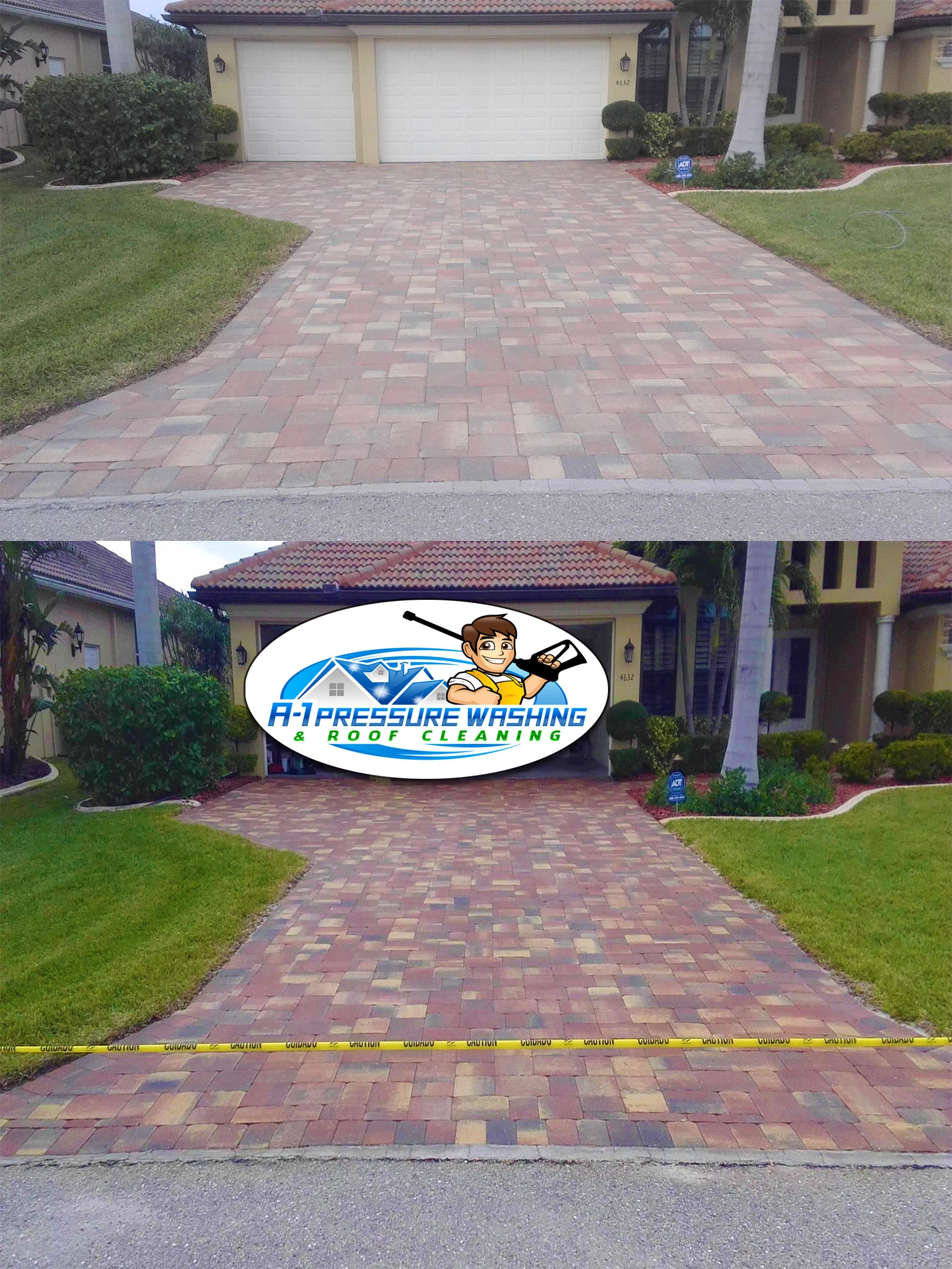 Brick Paver Sealing | A-1 Pressure Washing & Roof Cleaning | 941-815-8454 